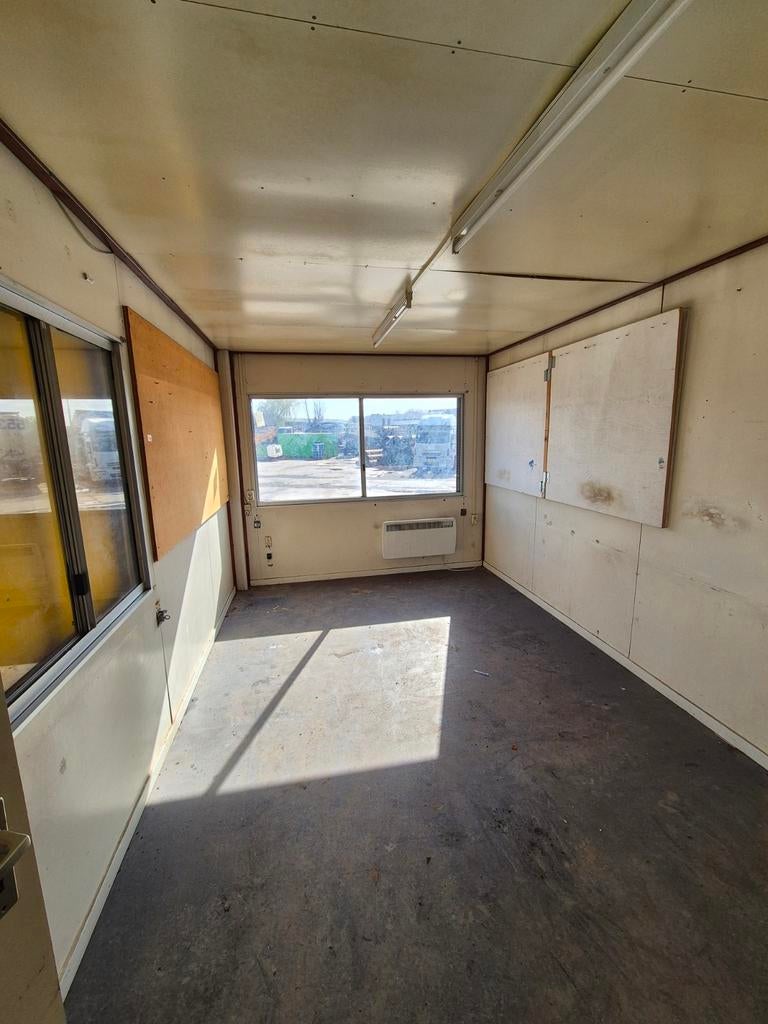 Kantoorunit 10 x 3 met toilet (gratis Transport), Ophalen of Verzenden