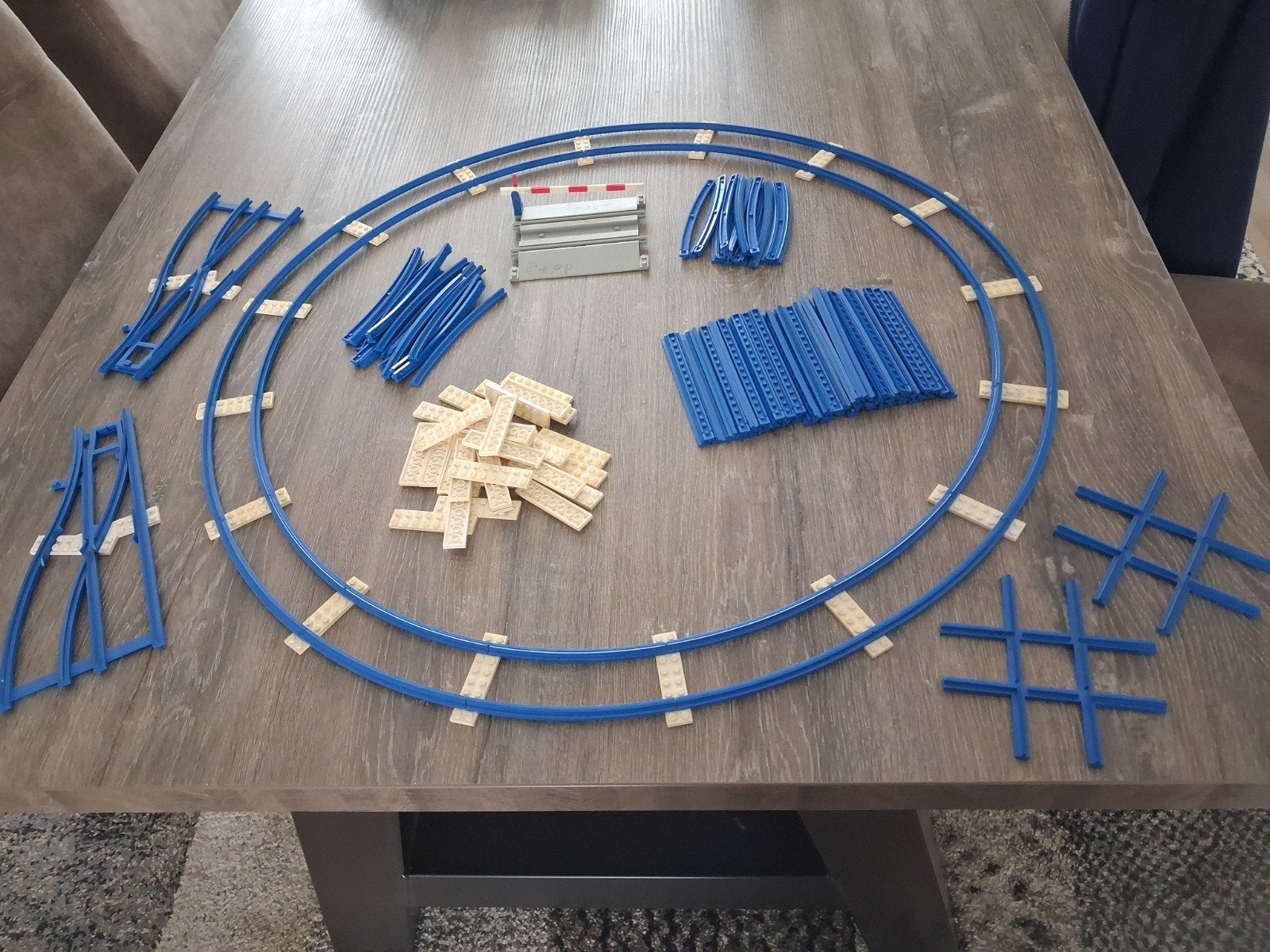 LegoTrein Rails, jaren 70, Ophalen of Verzenden, Gebruikt