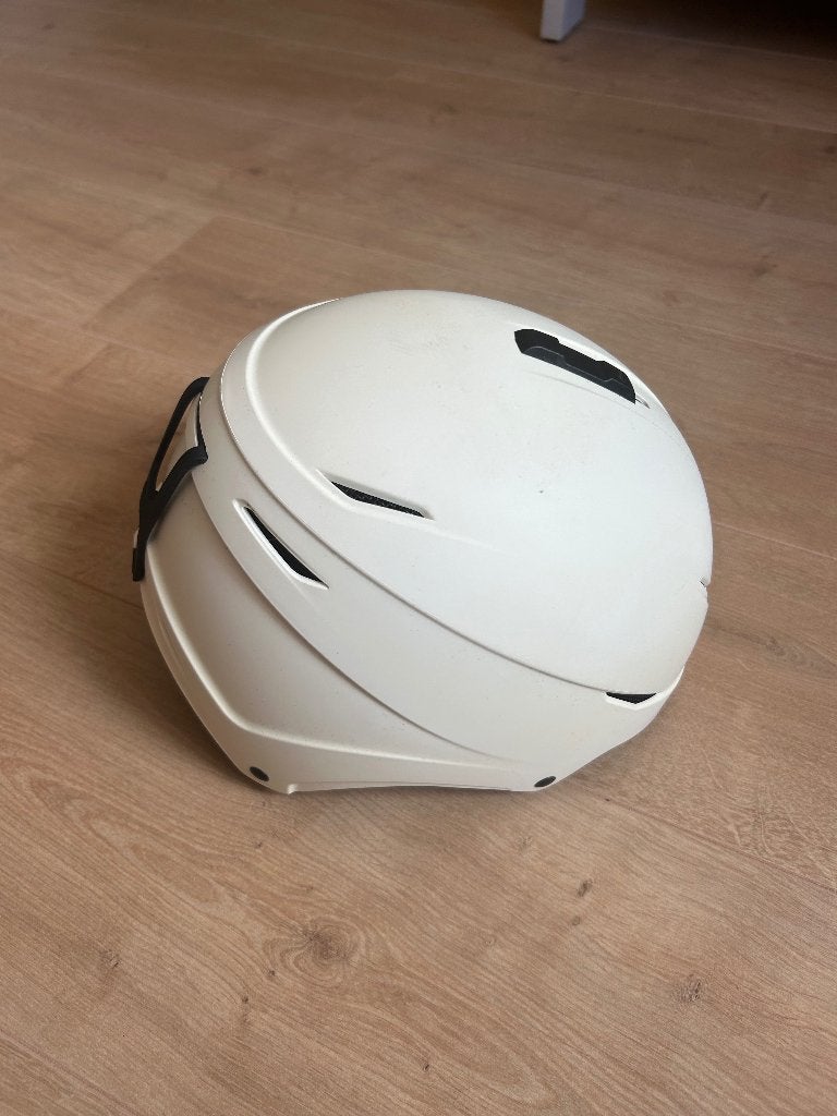 Ski helm wit, Overige merken, Gebruikt, Overige typen, Ophalen of Verzenden