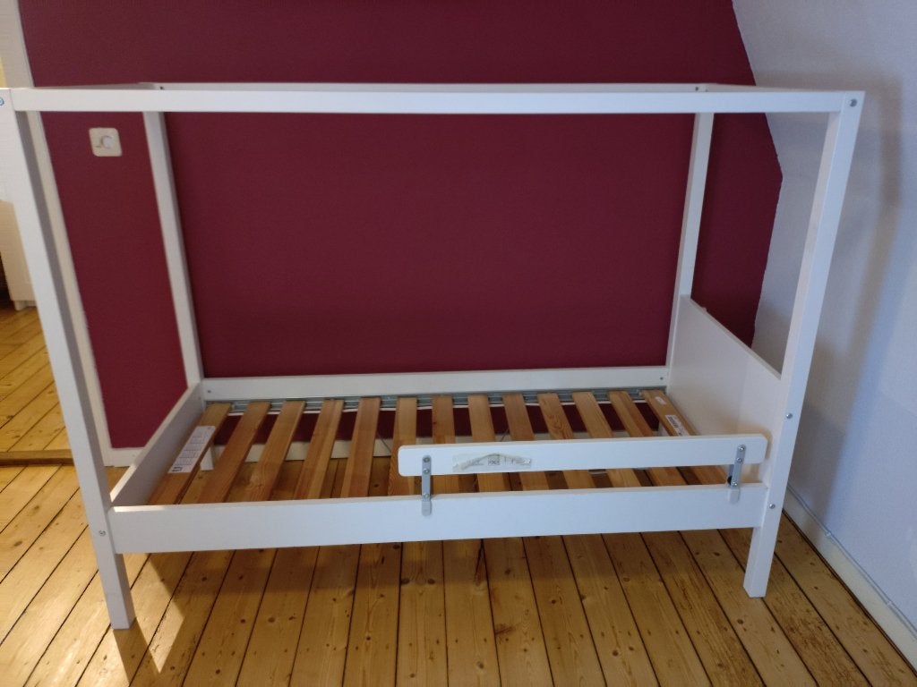Peuterbed gratis, Ophalen, 70 tot 85 cm, 140 tot 160 cm, Zo goed als nieuw
