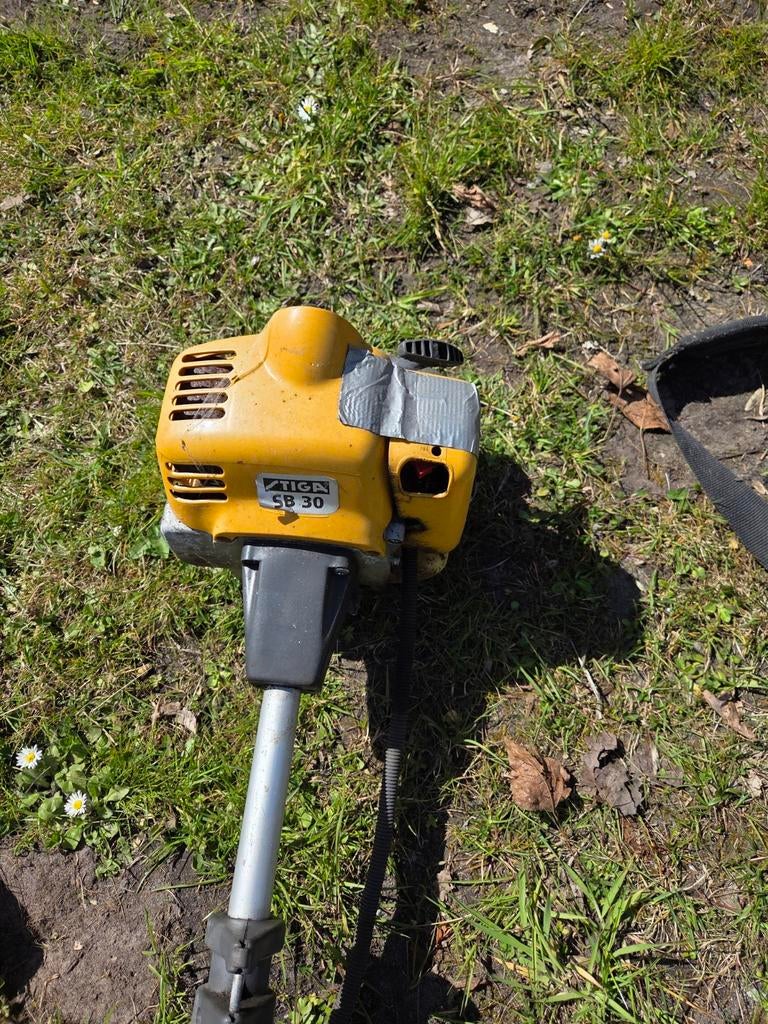 Stiga SB 30 Bosmaaier - Opknapper, Tuin en Terras, Bosmaaiers, Ophalen of Verzenden, Gebruikt, Benzine