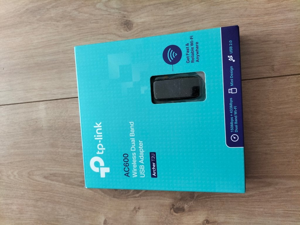 TP-Link AC600 Draadloze Dual Band USB Adapter Archer T2U, Computers en Software, Ophalen of Verzenden, Nieuw, Extern, TP-Link