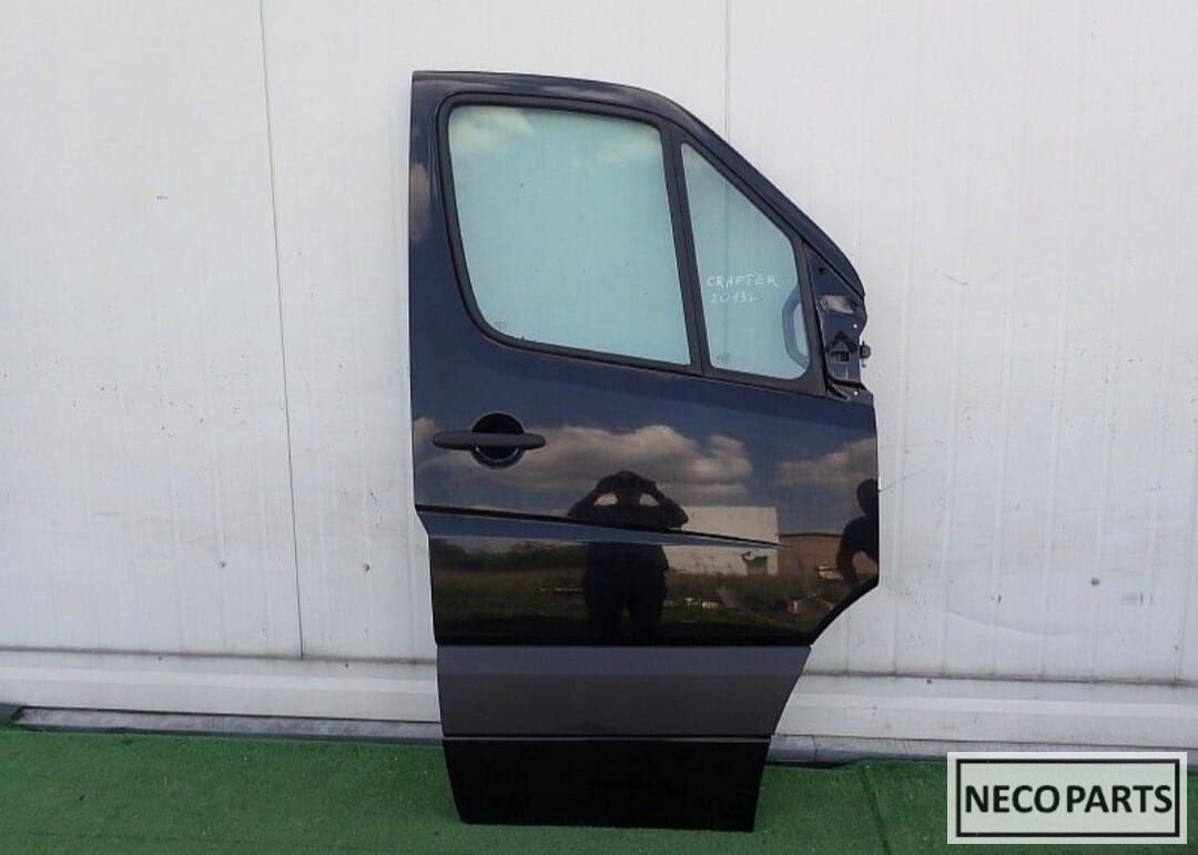 VW CRAFTER II PORTİER DEUREN DEUR POTİER L-R ZWART WIT ROOD, Gebruikt, Volkswagen, -, Ophalen of Verzenden