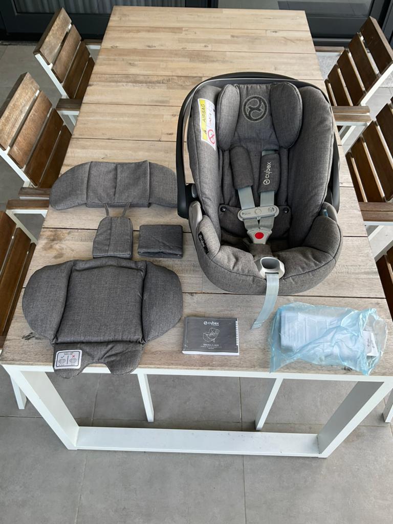 Cybex Cloud T1 Size stoel, zonnescherm platinum, maxi cose, Overige merken, Autogordel of Isofix, Gebruikt, Ophalen of Verzenden