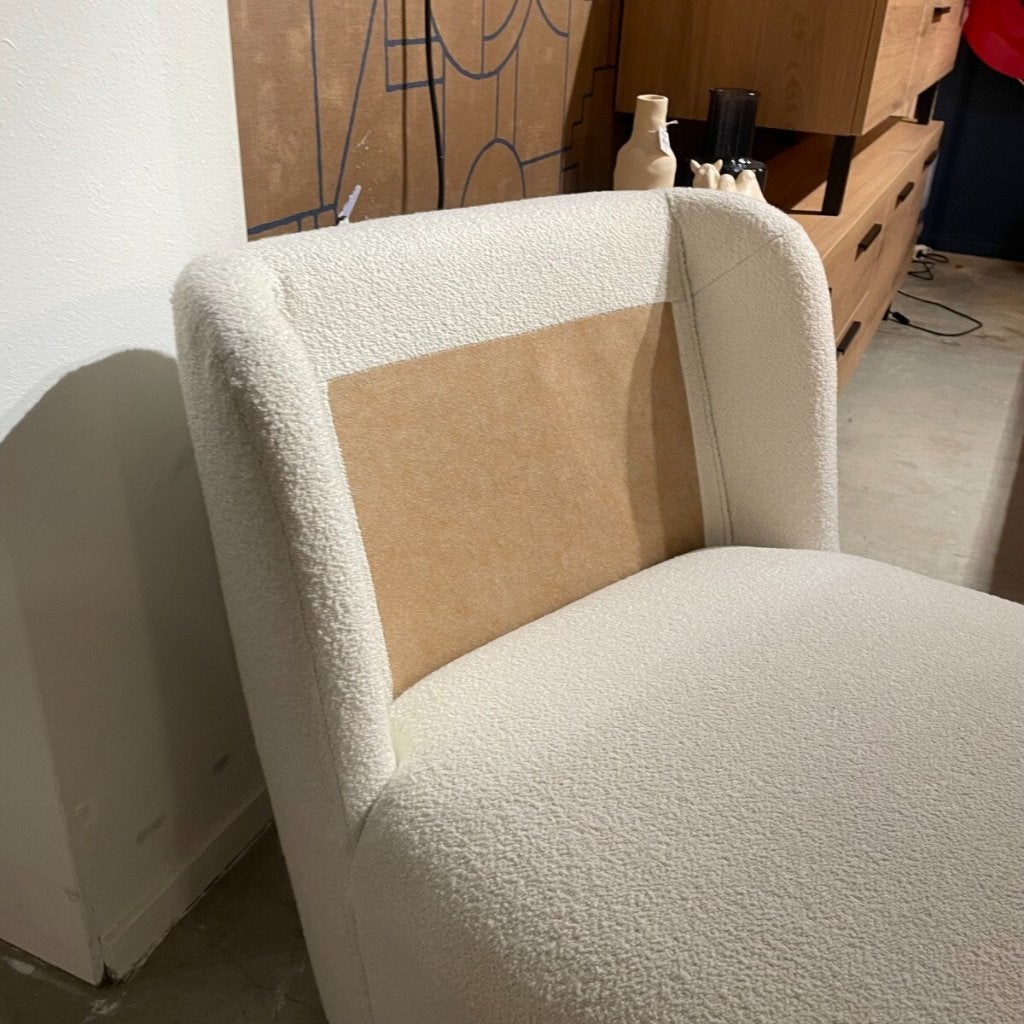 Fauteuil Mondetti Naturel - Pronto Wonen, Huis en Inrichting, Niet ingevuld, Niet ingevuld, Niet ingevuld