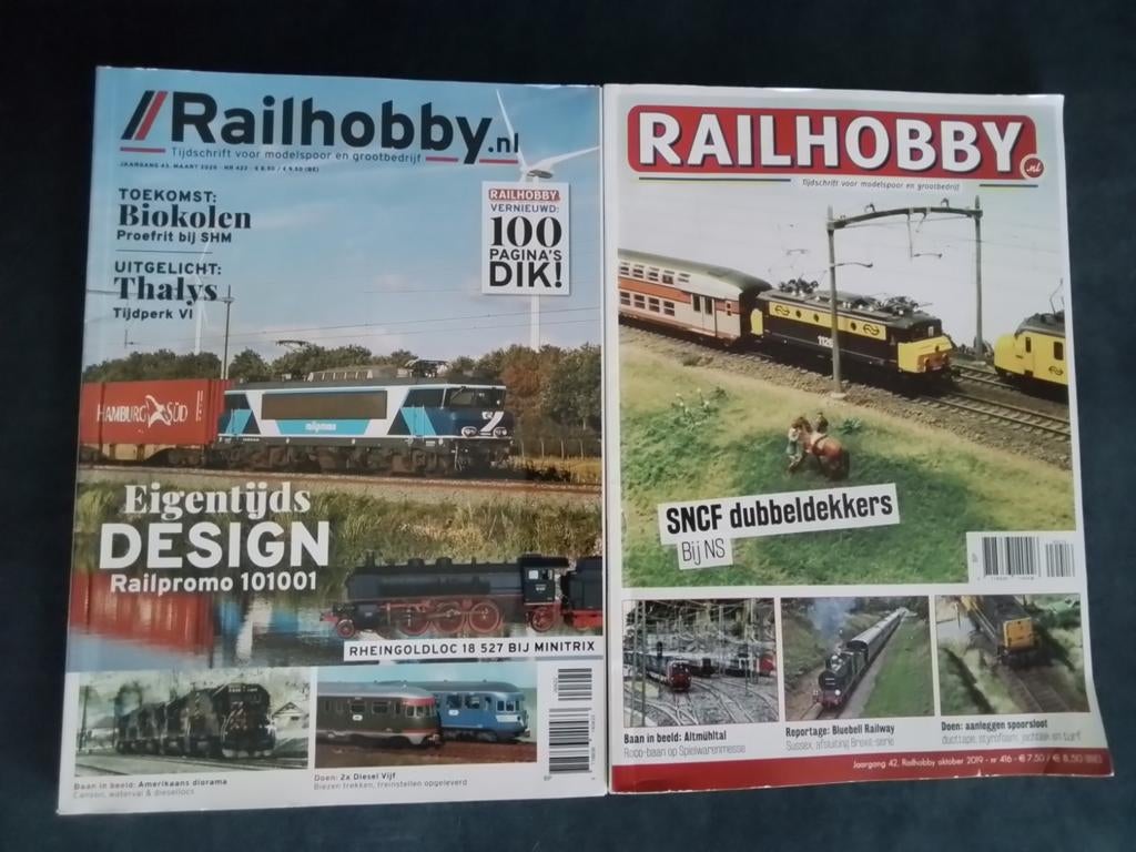 Railhobby tijdschriften, Boeken, Tijdschriften en Kranten, Ophalen, Zo goed als nieuw, Overige typen