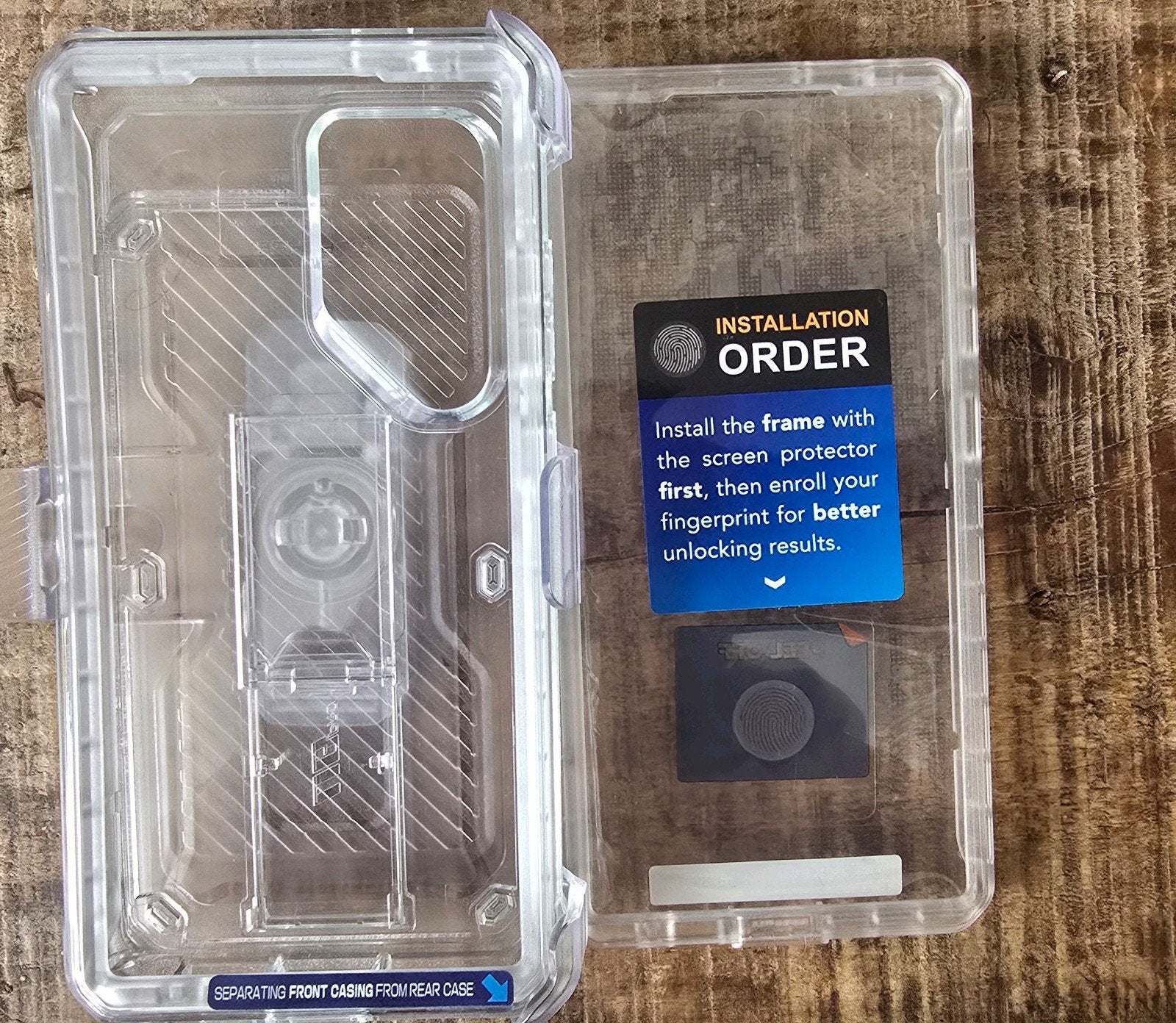 SUPCASE UB Pro Samsung Galaxy S24 Ultra hoes – Clear, Ophalen of Verzenden, Nieuw, Overige modellen, Hoesje of Tasje