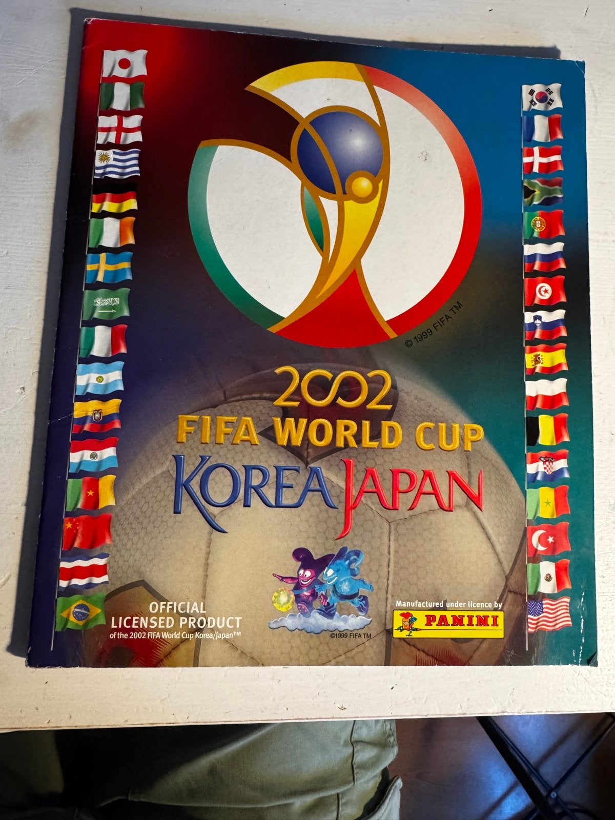 Panini WK Voetbal Plaatjes Boek 2002 Incompleet, Verzamelen, Ophalen of Verzenden, Gebruikt, Buitenlandse clubs, Poster, Plaatje of Sticker