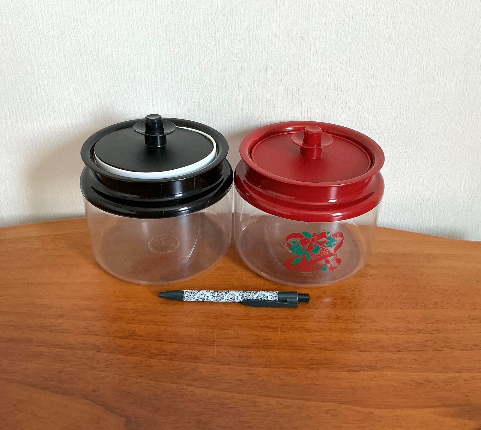 Tupperware Blikvangers Snoeppot Koekjespot  Wattenpot 1.2 L., Ophalen of Verzenden
