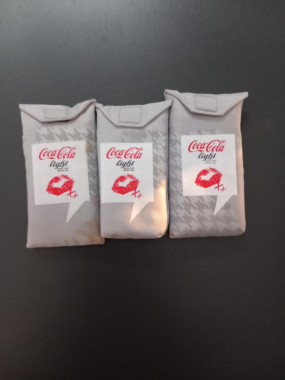 Vintage Coca-Cola Light opvouwbare tassen, Verzamelen, Ophalen of Verzenden, Nieuw, Gebruiksvoorwerp