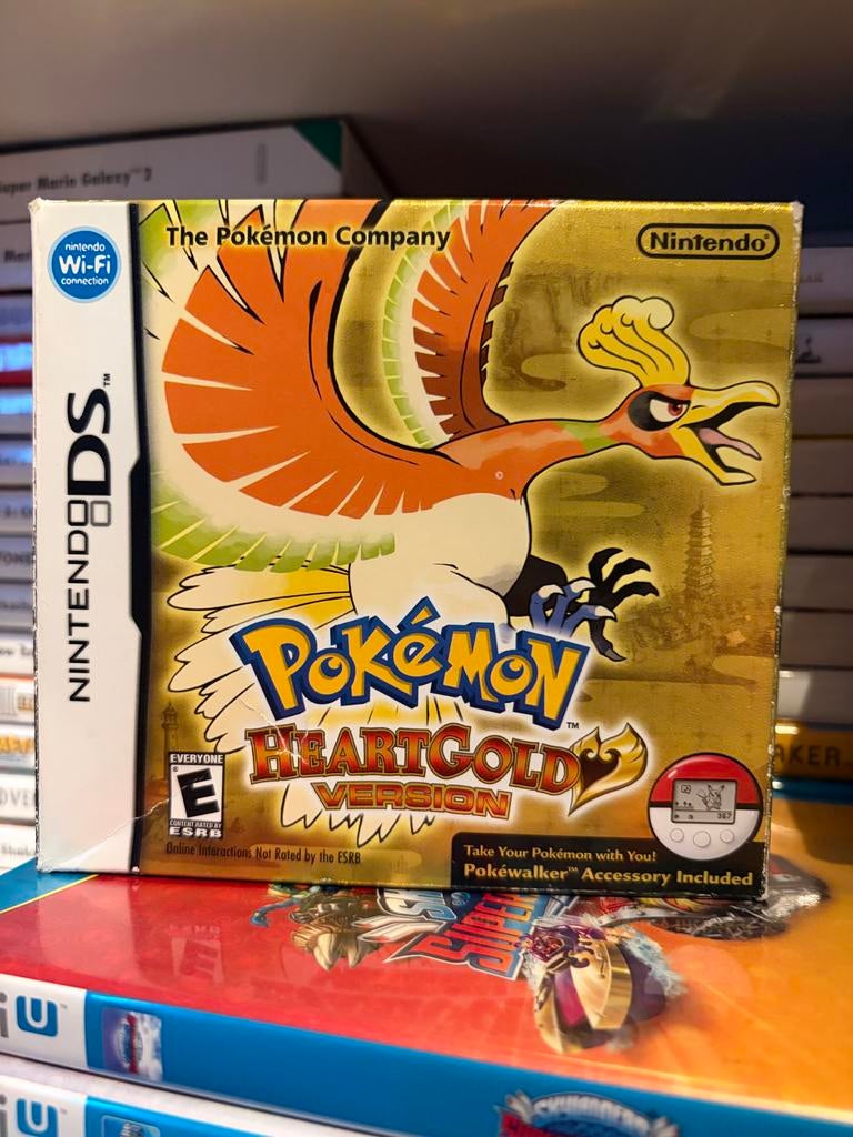 Pokémon HeartGold (DS) - Compleet met boekjes en big box, Spelcomputers en Games, 1 speler, Ophalen of Verzenden, Zo goed als nieuw