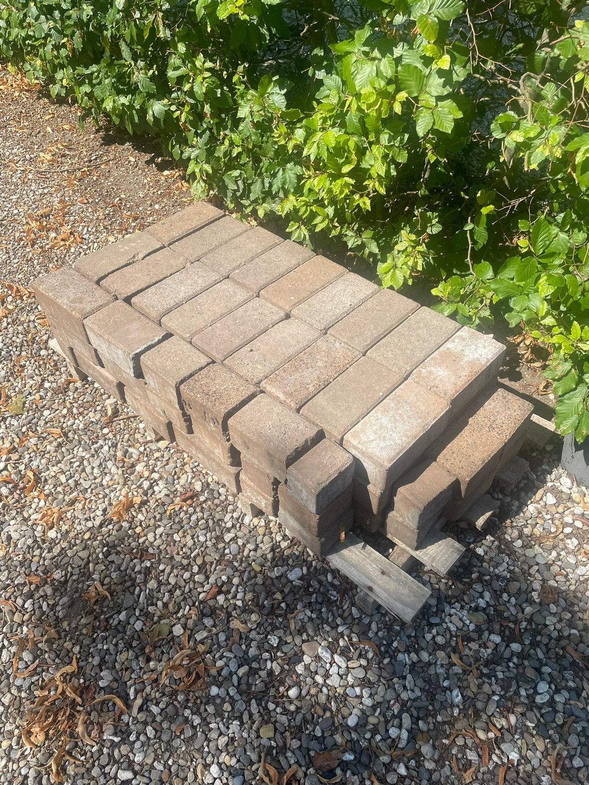 1,5m2 gratis betonklinkers, Ophalen, Gebruikt, Klinkers, Minder dan 5 m²