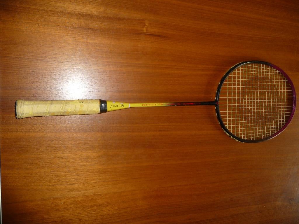 Oliver RS Firebird badminton racket. Geel., Sport en Fitness, Badminton, Ophalen of Verzenden, Zo goed als nieuw, Racket(s)