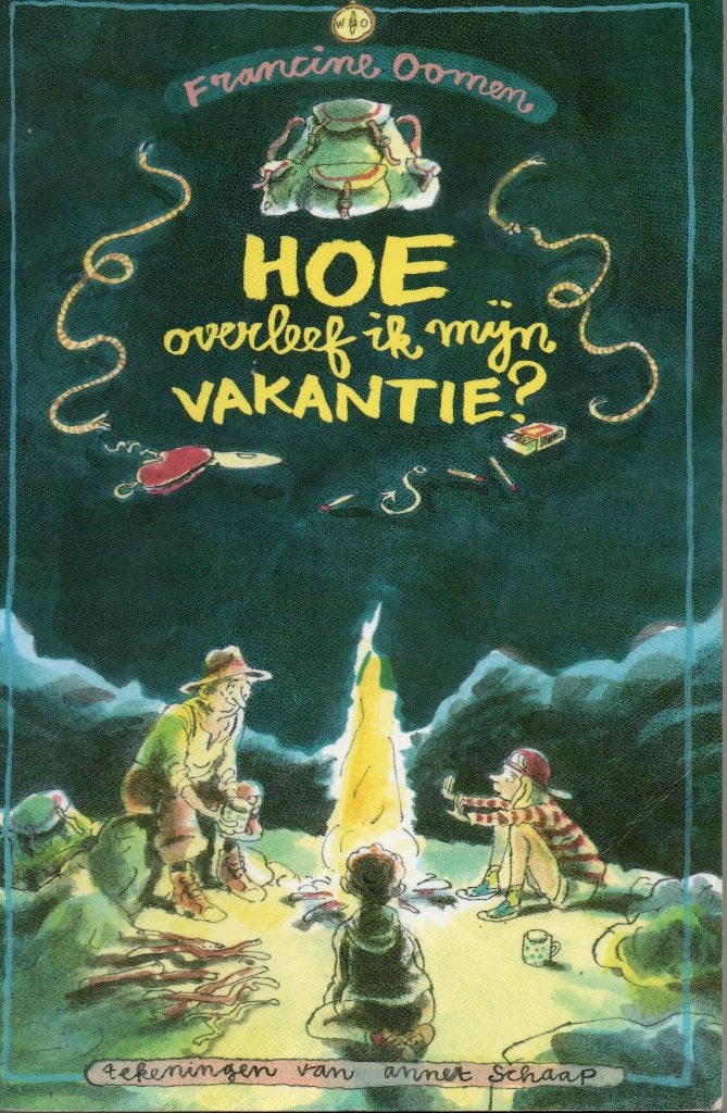 Francine Oomen. Hoe overleef ik mijn vakantie. Paperback., Ophalen, Zo goed als nieuw, Fictie