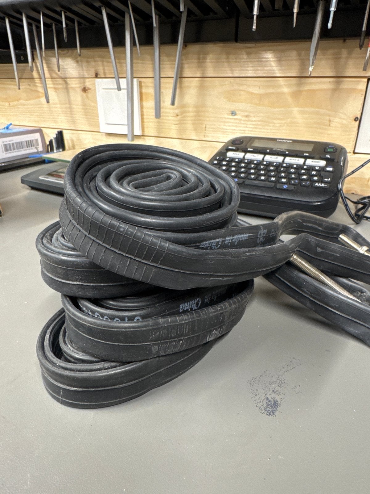 4x Binnenband Racefiets, Gebruikt, Band, Ophalen of Verzenden, Rubber