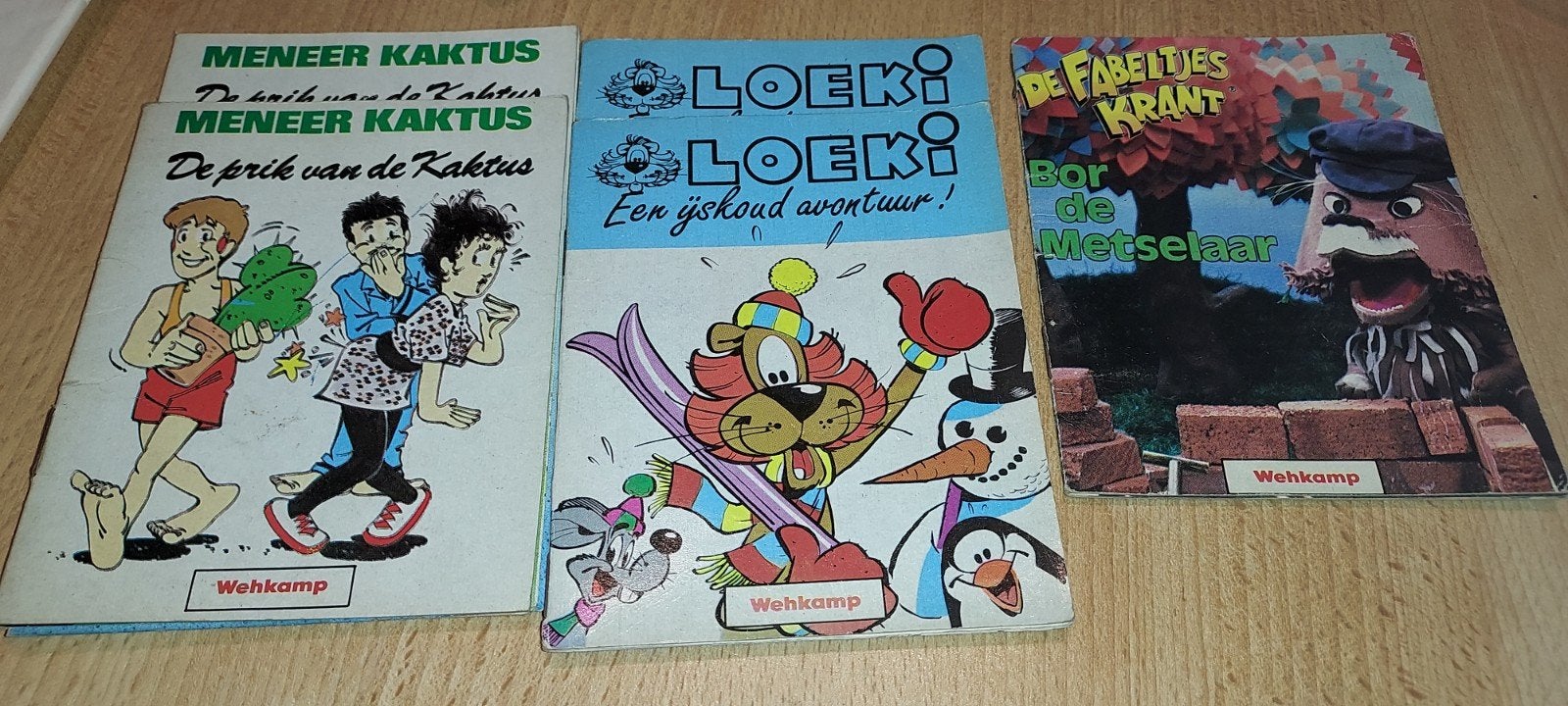 Wehkamp Miniboekjes – Loeki, Meneer Kaktus & Fabeltjeskrant?, Verzamelen, Ophalen of Verzenden, Gebruikt, Overige typen