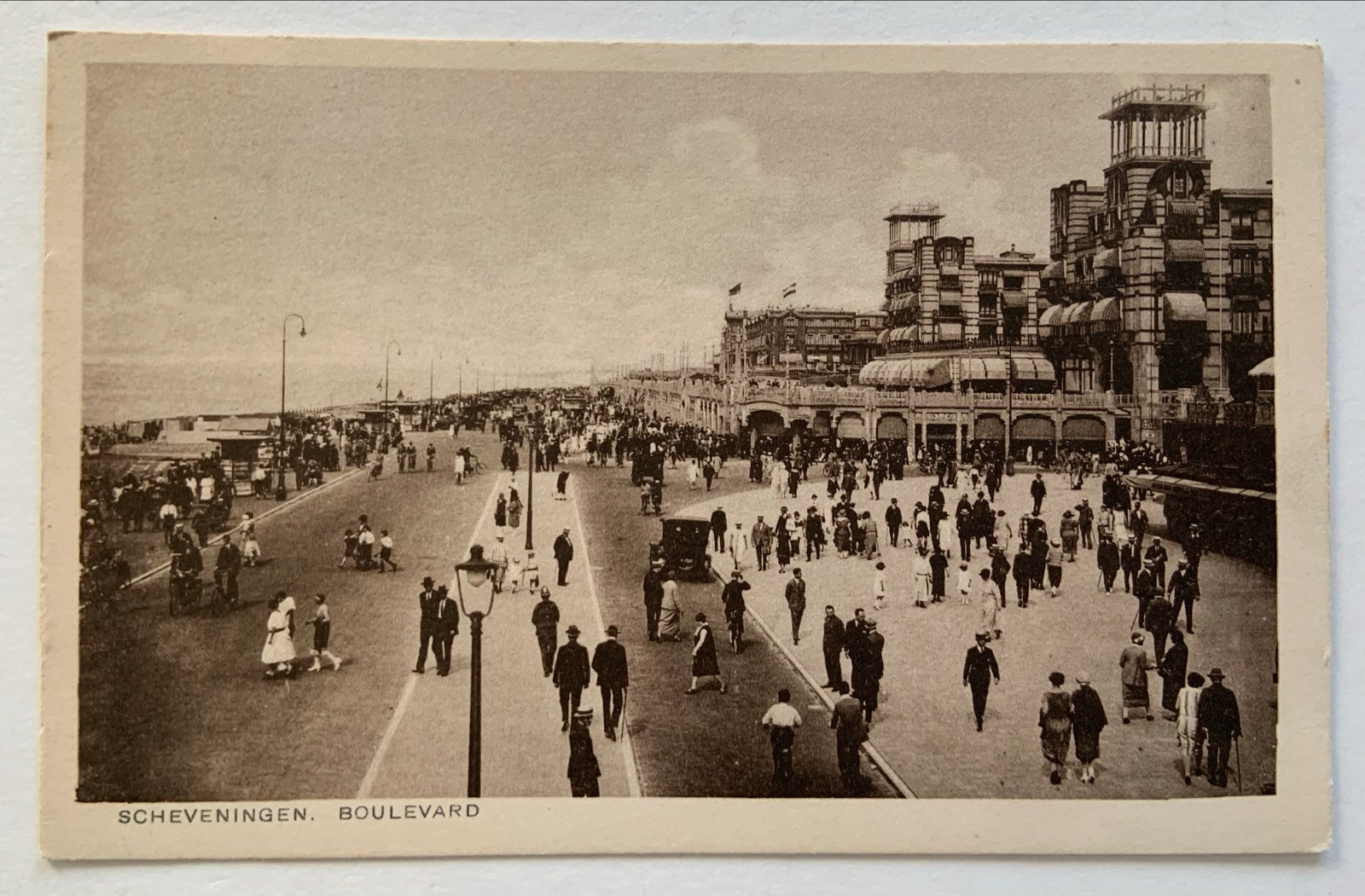 Scheveningen Boulevard, Gelopen, Verzenden, Voor 1920, Gelopen, Zuid-Holland