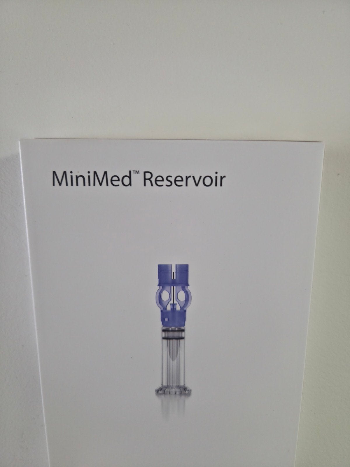 Reservoir MiniMed voor insuline pomp., Diversen, Verpleegmiddelen, Ophalen of Verzenden, Nieuw