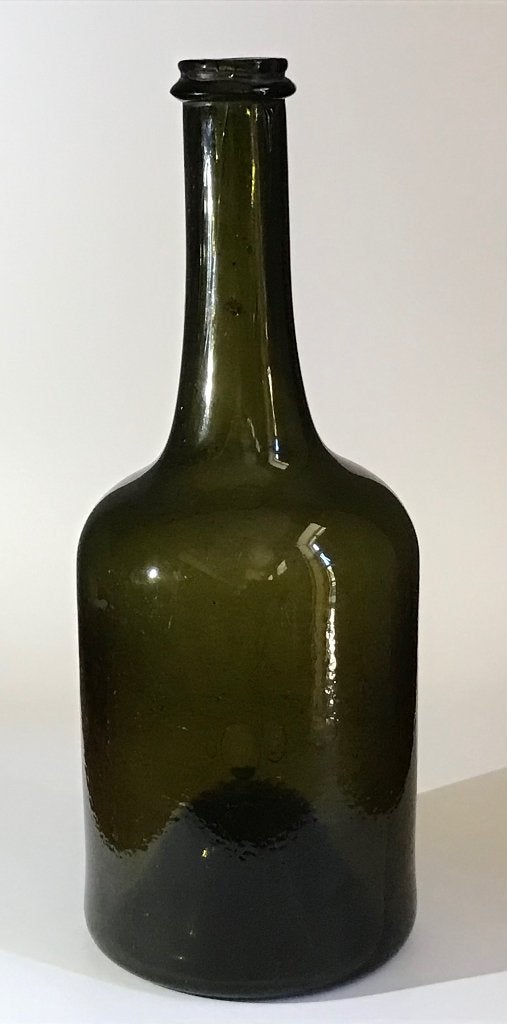 Fles. Bodemvondst. Wijnfles., Antiek en Kunst, Antiek | Glas en Kristal, Ophalen of Verzenden