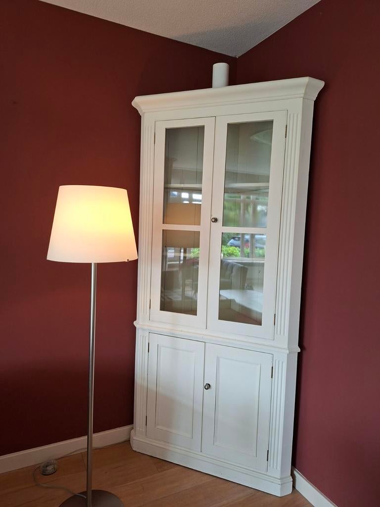 Hoekkast, Huis en Inrichting, Kasten | Vitrinekasten, Ophalen, 75 cm of meer, Landelijk / modern, 50 tot 100 cm