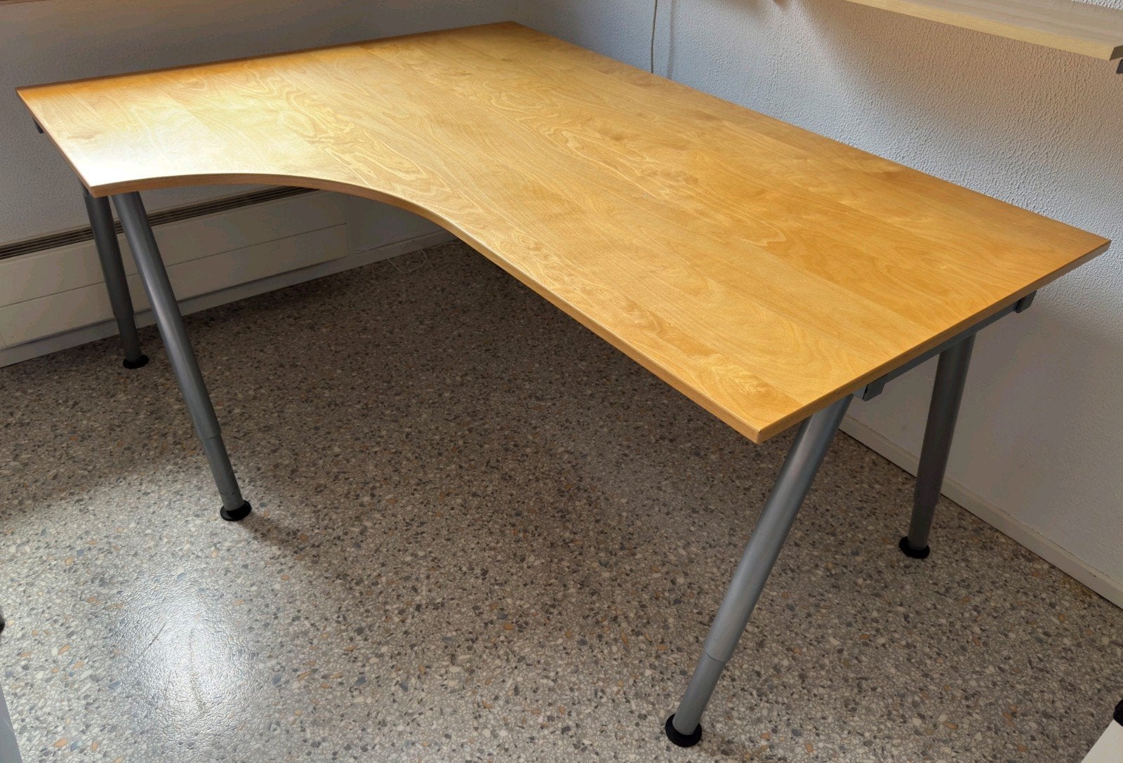 IKEA Galant hoekbureau 160x120cm, Huis en Inrichting, Ophalen, 160 cm, Gebruikt, 120 cm
