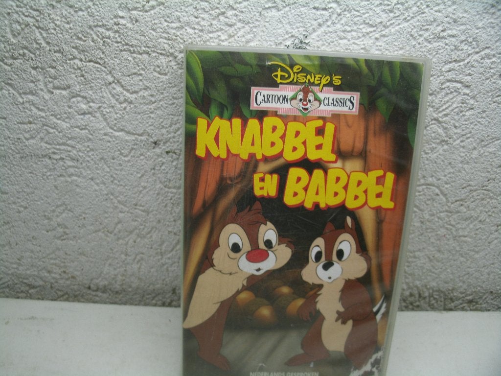 vhs 137a knabbel en babbel, Cd's en Dvd's, VHS | Kinderen en Jeugd, Alle leeftijden, Ophalen of Verzenden, Zo goed als nieuw