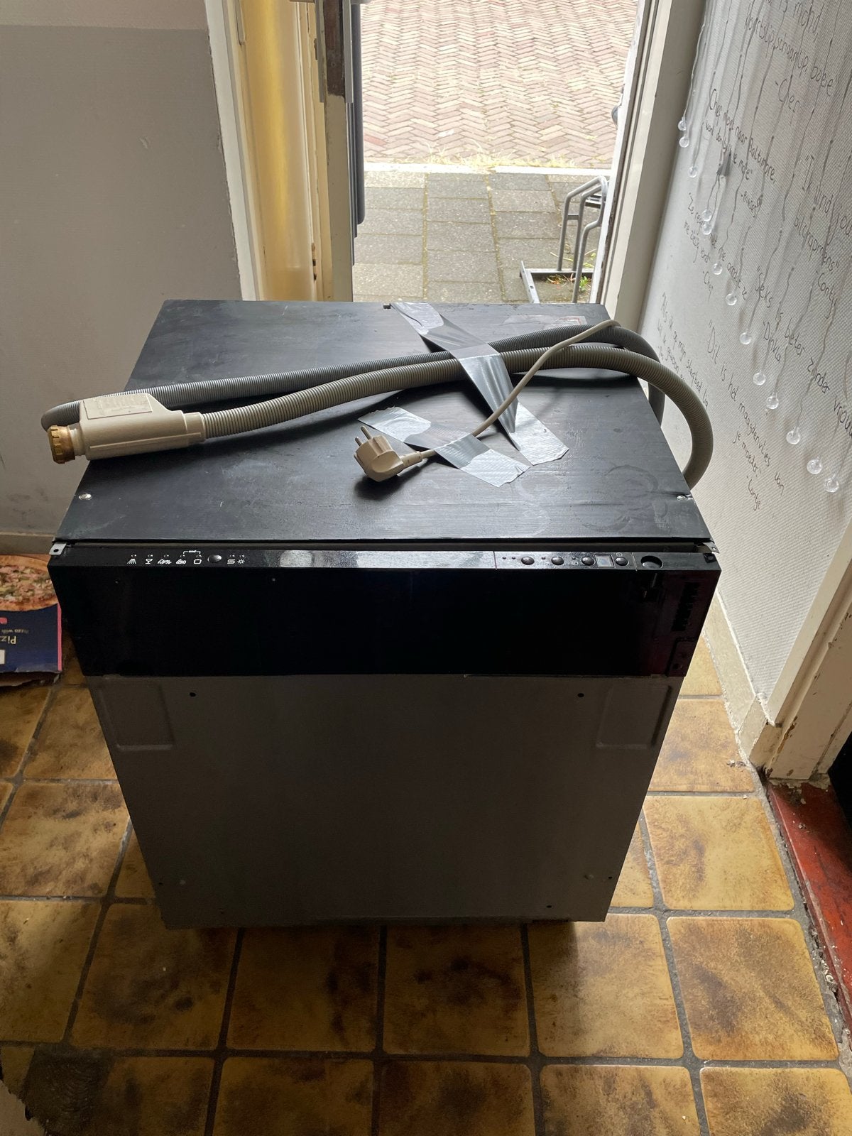 Smeg vaatwasser - Gebruikt, werkt nog goed, Witgoed en Apparatuur, Vaatwasmachines, Ophalen, Gebruikt, Minder dan 85 cm, Eco programma