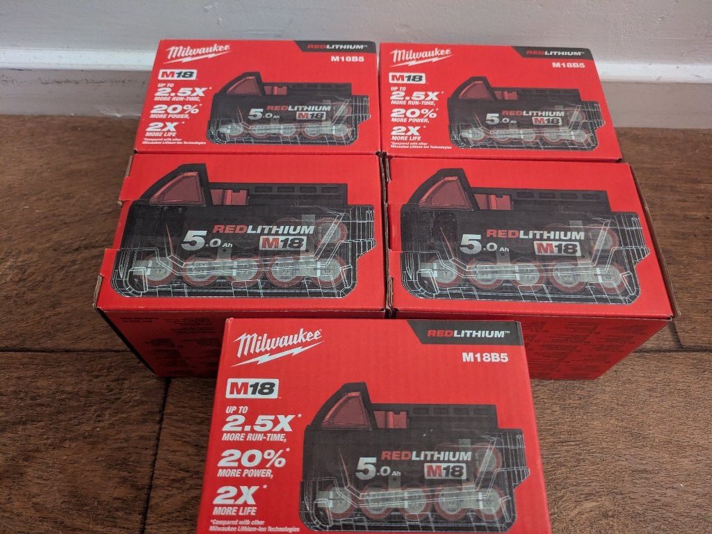 Milwaukee M18B5, Doe-het-zelf en Verbouw, Ophalen, Nieuw, Accuboormachine, Milwaukee