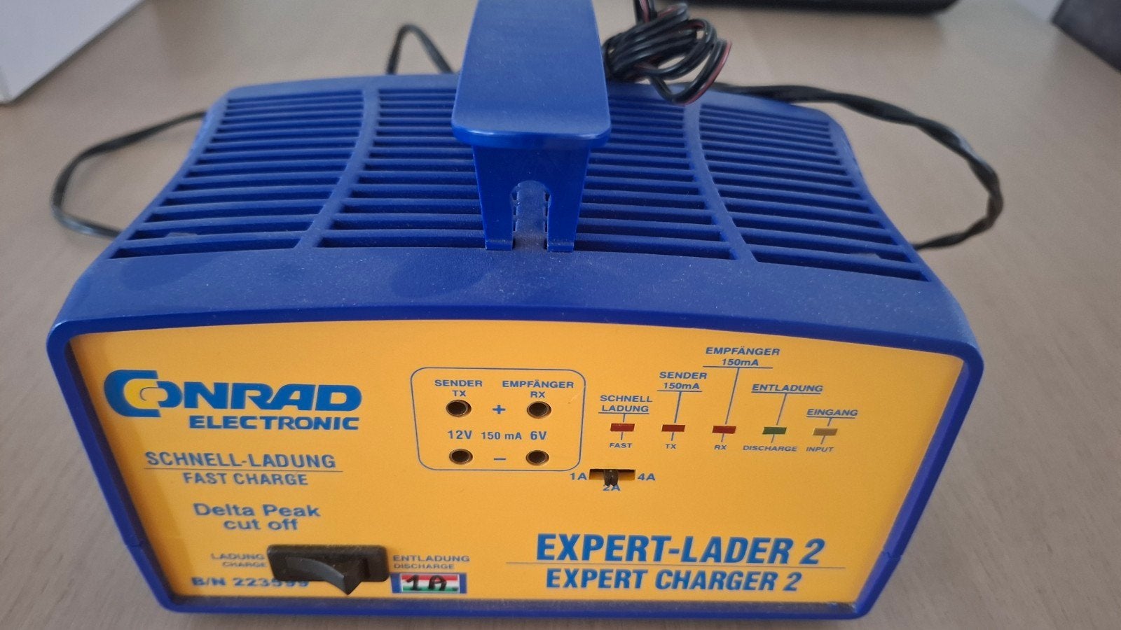 Conrad Electronic Expert-Lader 2 Snellader Ni-Cd/Ni-Mh, Auto-onderdelen, Ophalen of Verzenden, Gebruikt