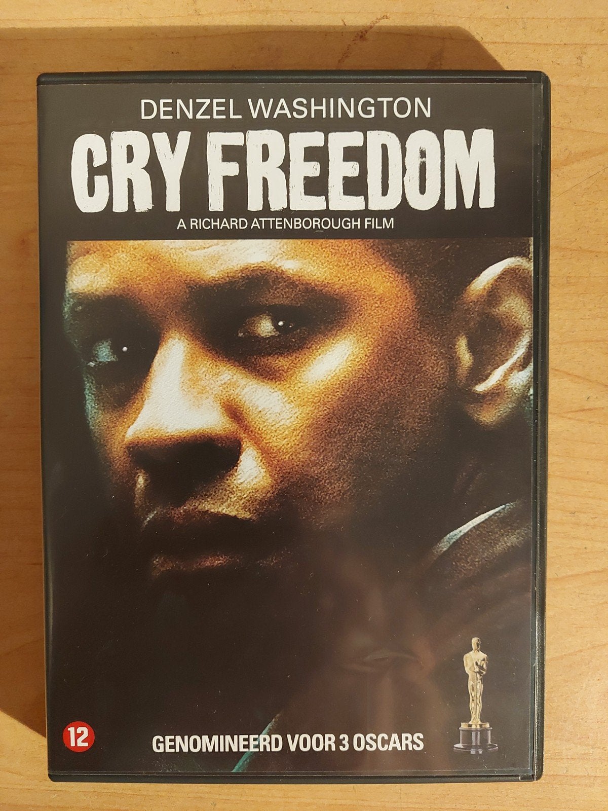 Cry Freedom - 1987 Denzel Washington, Cd's en Dvd's, Alle leeftijden, Ophalen of Verzenden, Zo goed als nieuw