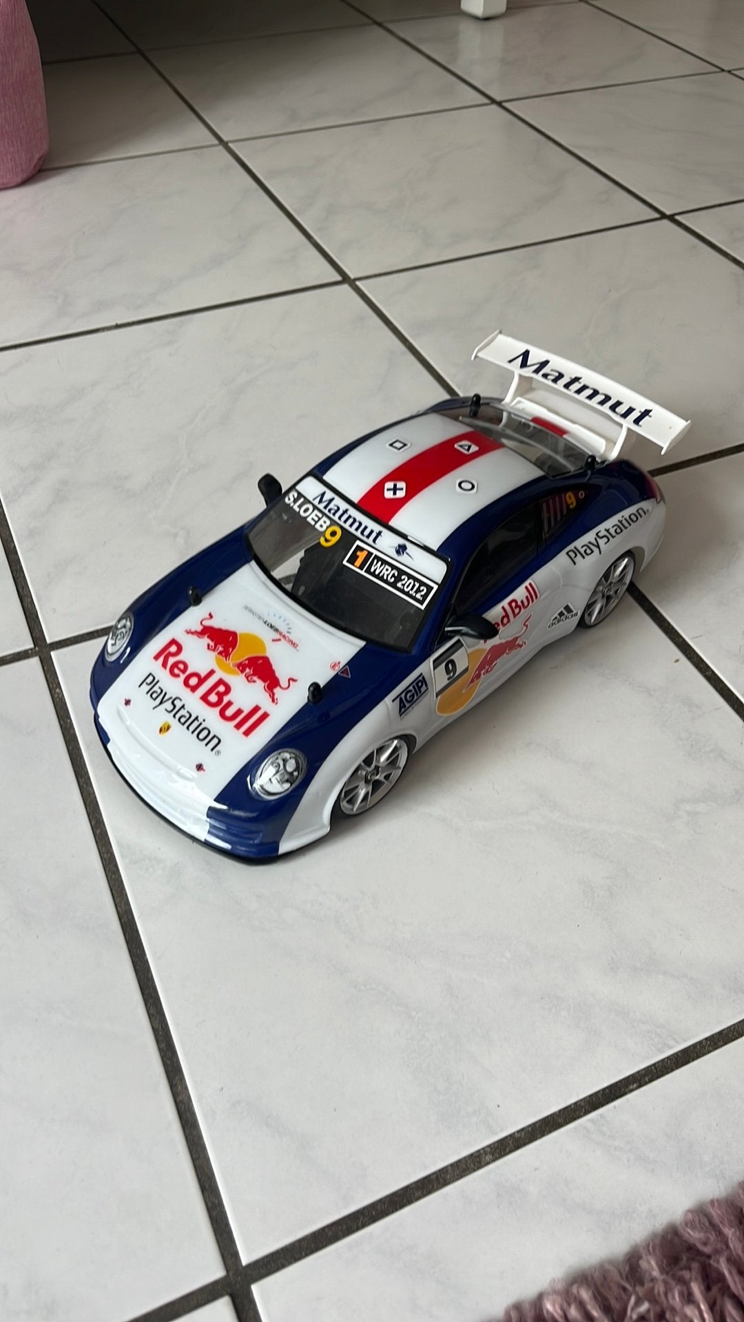 Redbull auto zonder afstandsbediening, Ophalen, Gebruikt, Auto