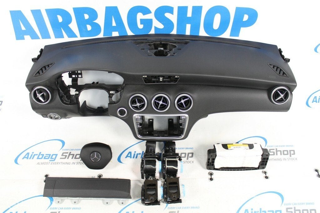 Airbag set - Dashboard zwart Mercedes A klasse W176, Auto-onderdelen