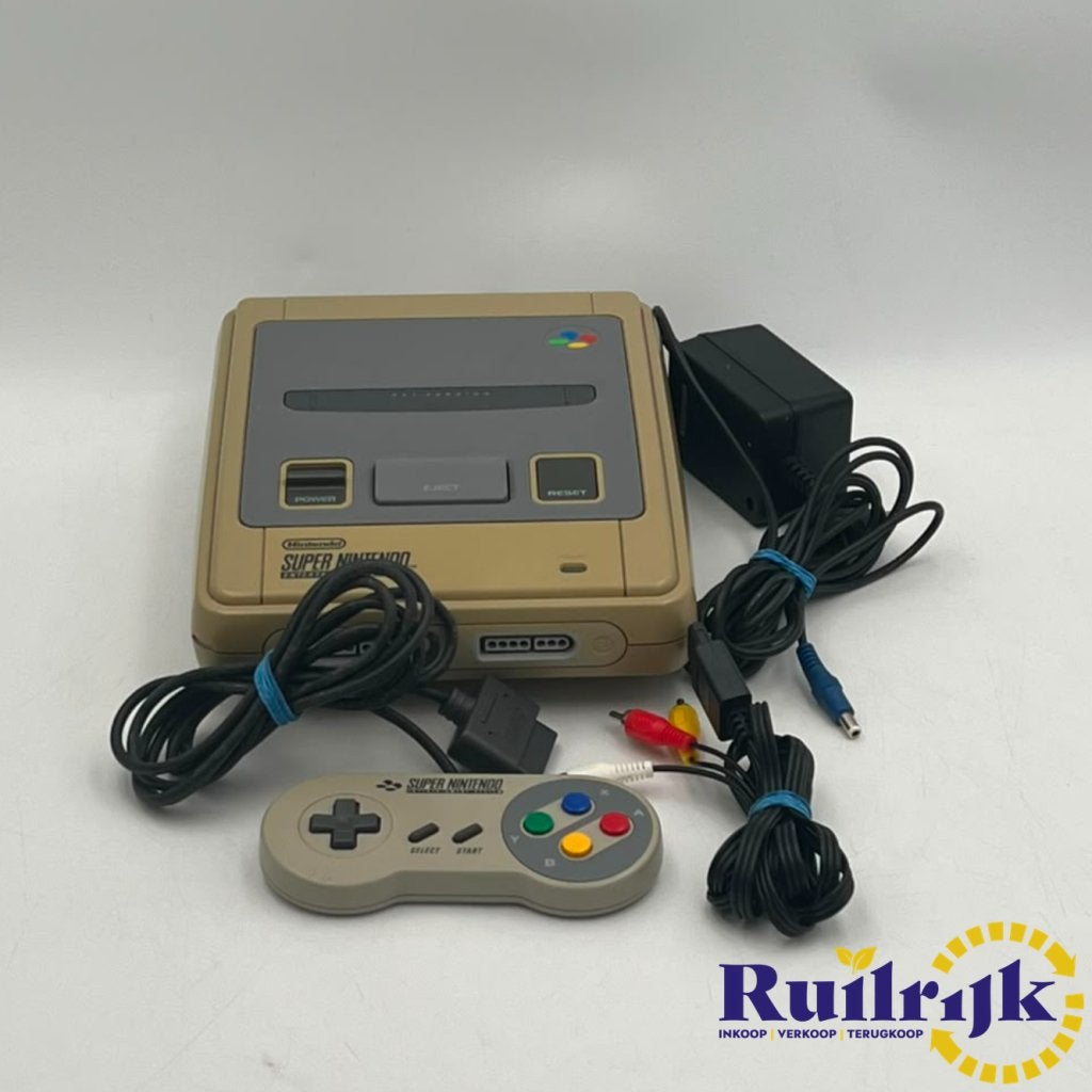 Super Nintendo Entertainment System SNES - Met garantie, Spelcomputers en Games, Games | Nintendo Super NES, Zo goed als nieuw