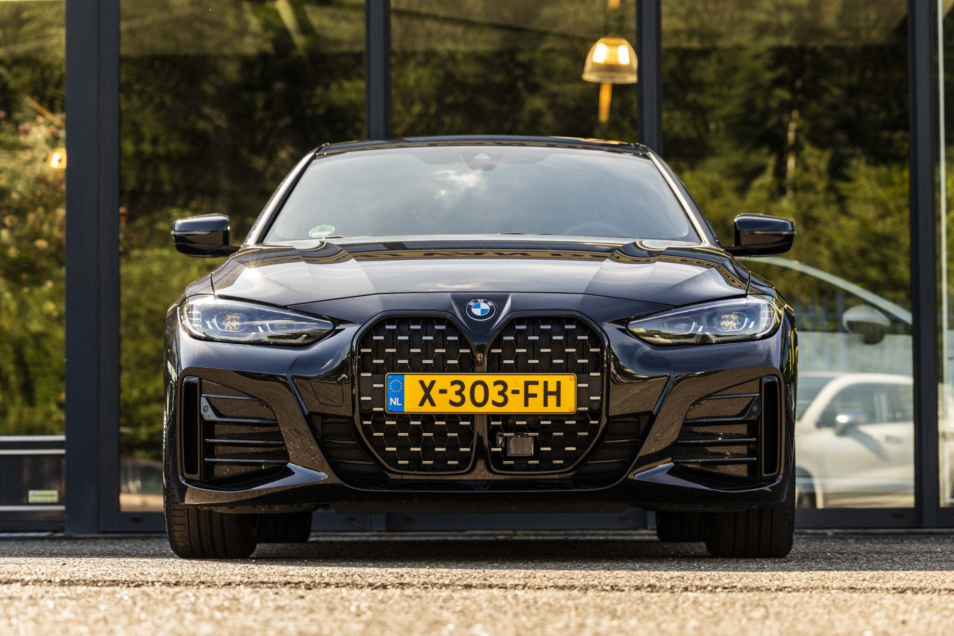 BMW 4 Serie Gran Coupé 420i M-Sport schuifdak, Automaat, Gebruikt, Euro 6, Zwart