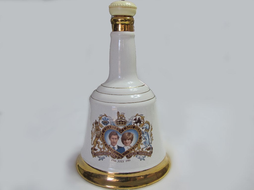 Charles and Diana Whiskey Bell, Verzamelen, Koninklijk Huis en Royalty, Ophalen of Verzenden, Gebruikt, Buitenland, Overige typen