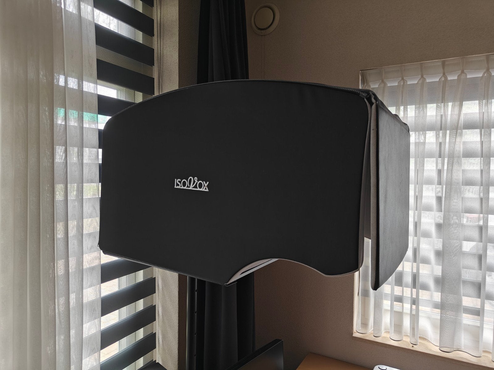 IsoVox 2 Mobiele Zangcabine / Vocal Booth, Ophalen, Zo goed als nieuw, Studiomicrofoon