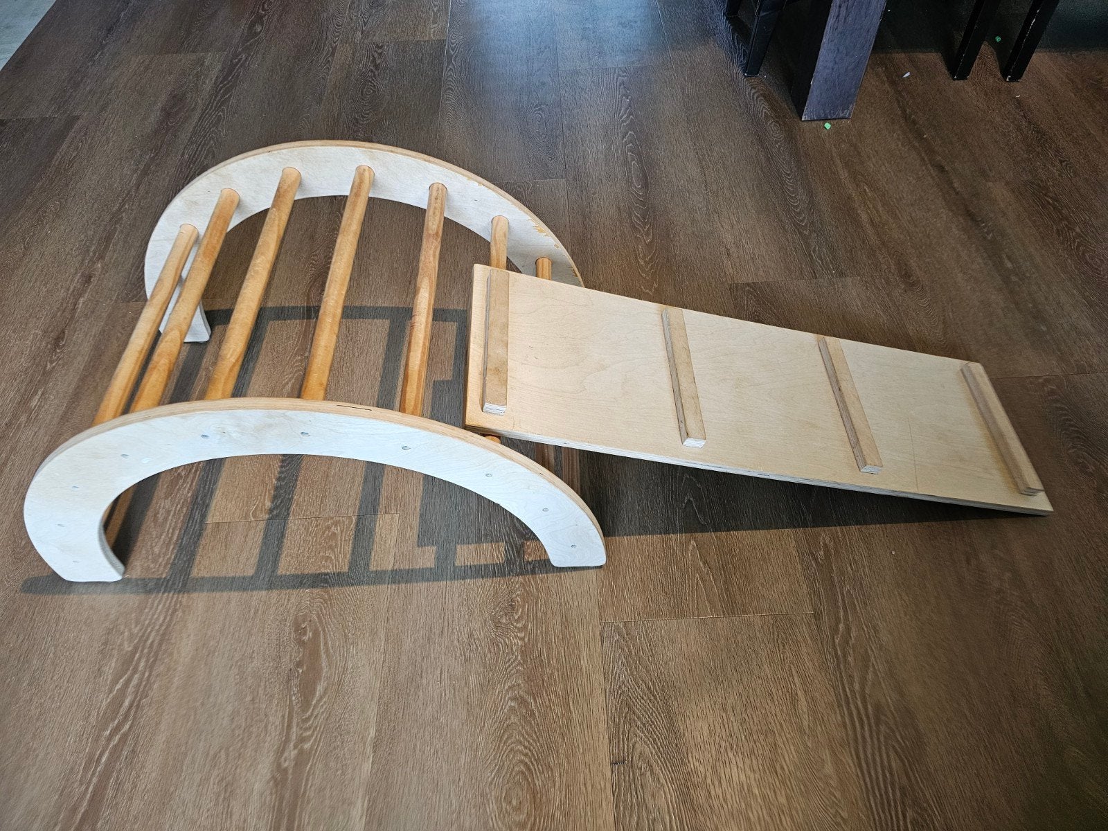 innovakids montesori klimrek, Ophalen, Gebruikt, Hout
