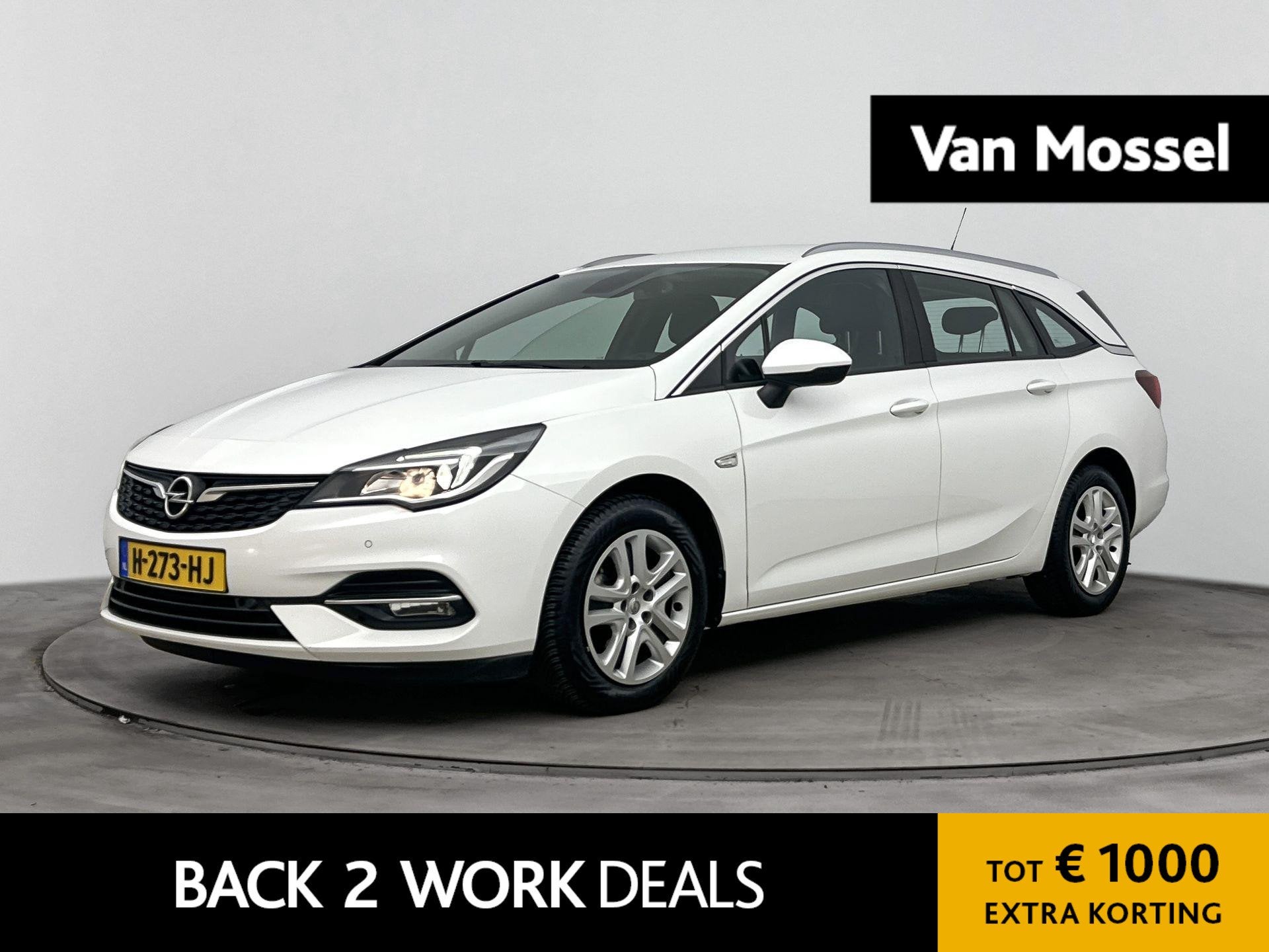 Opel Astra Sports Tourer 1.2 Launch Edition | AIRCO | CRUISE, Auto's, 12 maanden, Stof, Gebruikt, 1199 cc