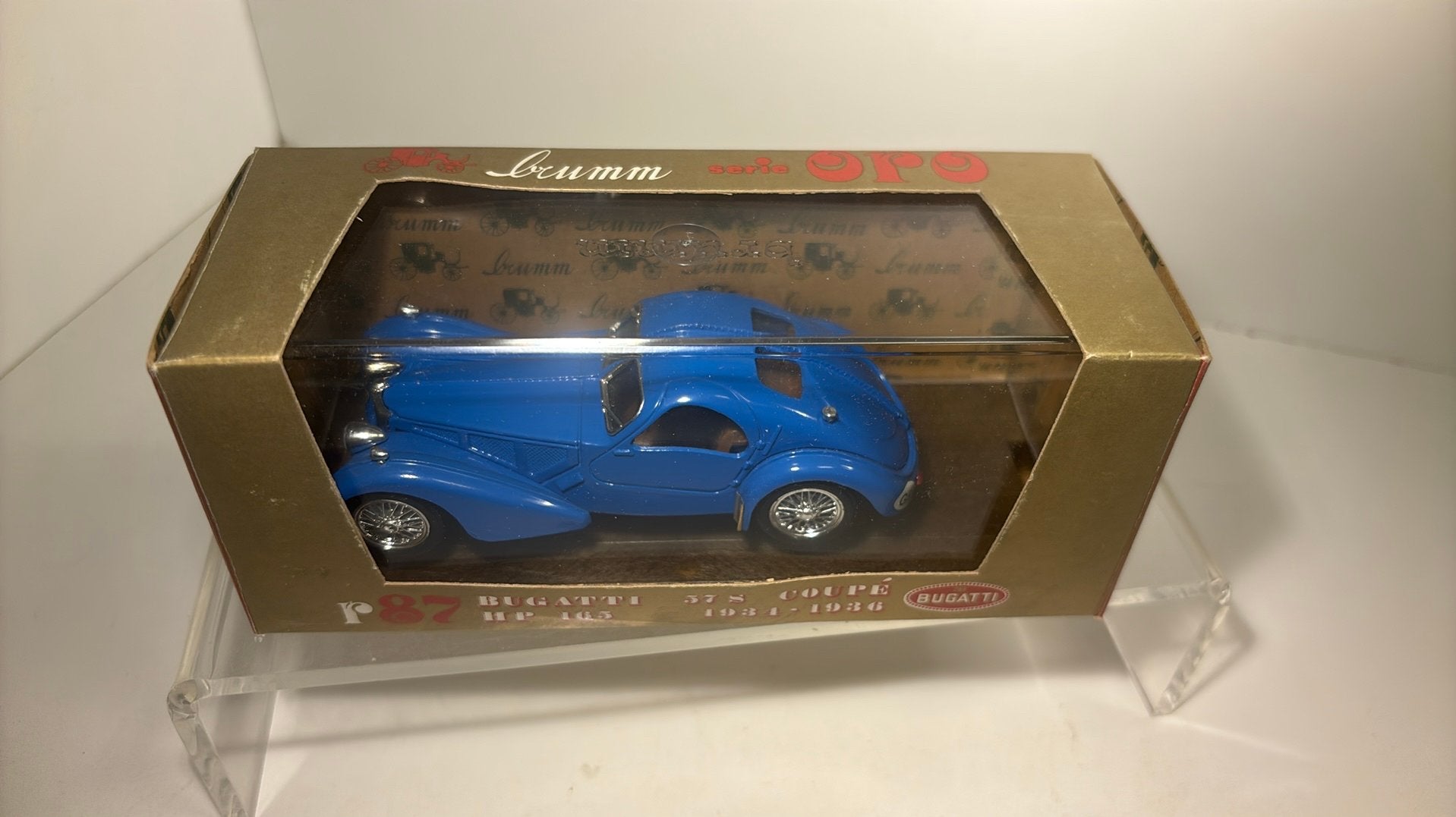 Bugatti 57s coupe brumm 1.43, Overige merken, Auto, Ophalen of Verzenden, A