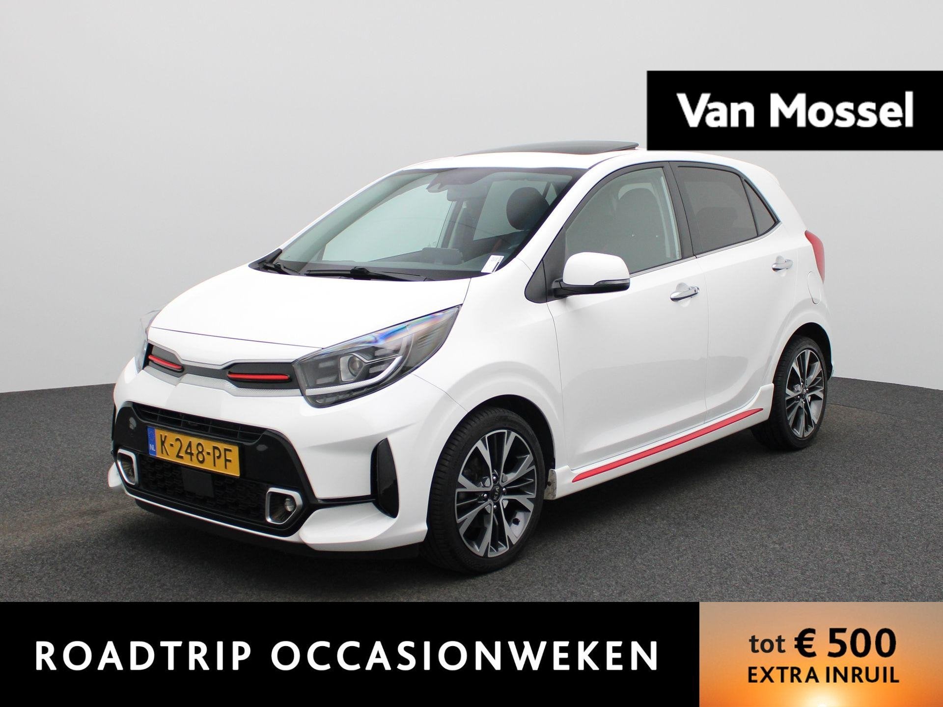 Kia Picanto 1.0 T-GDi GT-Line 5p | Navigatie | Schuifdak | S, Auto's, Kia, 12 maanden, 101 pk, Gebruikt, Automatische klimaatregeling