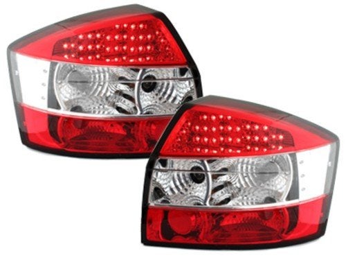 LED Achterlichten Rood/Helder voor Audi A4 (2001-2004), Ophalen of Verzenden, Nieuw, Audi