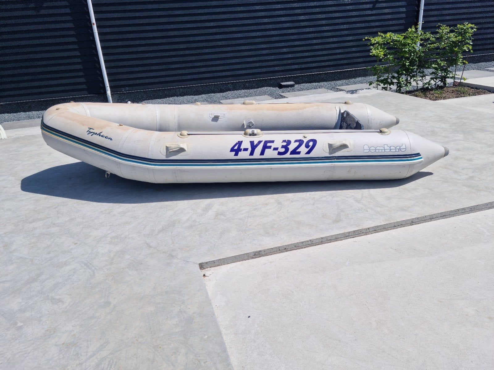 Mooie Zodiac 380cm rubberboot met Yamaha 8pk motor, Watersport en Boten, Ophalen, Gebruikt, Inclusief motor, Zodiac
