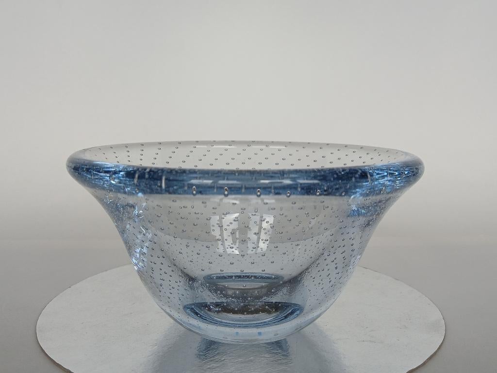 Schaal Spijkerglas Artglass Holmegaard Vintage, Antiek en Kunst, Ophalen of Verzenden