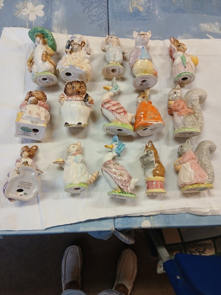 BEATRIX POTTER BEELDJES, Ophalen of Verzenden, Zo goed als nieuw, Dier