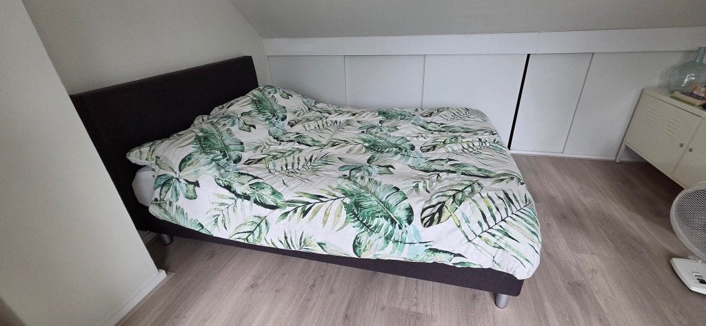 Boxspring 140x200 cm, Ophalen, Gebruikt, Tweepersoons, 140 cm
