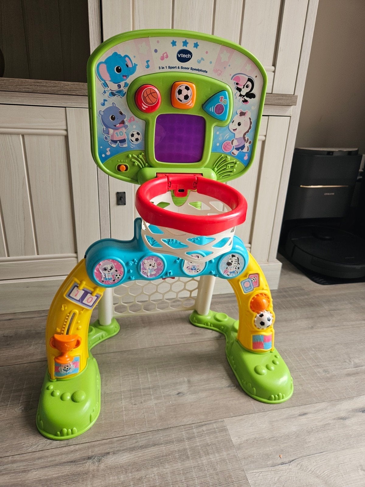 Vtech 3-in-1 sport & score speelplaats, Ophalen, Gebruikt, 6 maanden tot 2 jaar