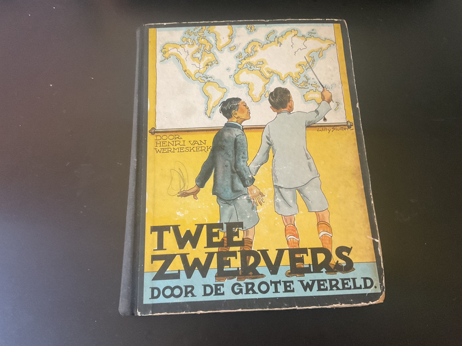 Twee Zwervers plaatjesalbum 1936 Kaiser Koek, Boeken, Ophalen of Verzenden, Gelezen, Plaatjesalbum