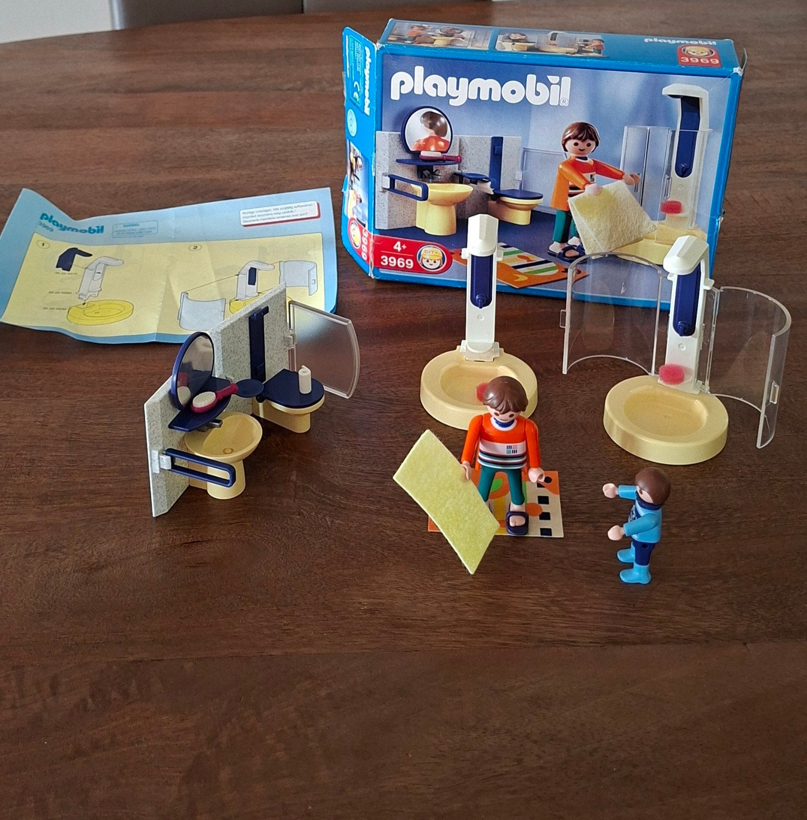 Playmobil set De Badkamerset no 3969, Complete set, Zo goed als nieuw, Family fun, Ophalen of Verzenden