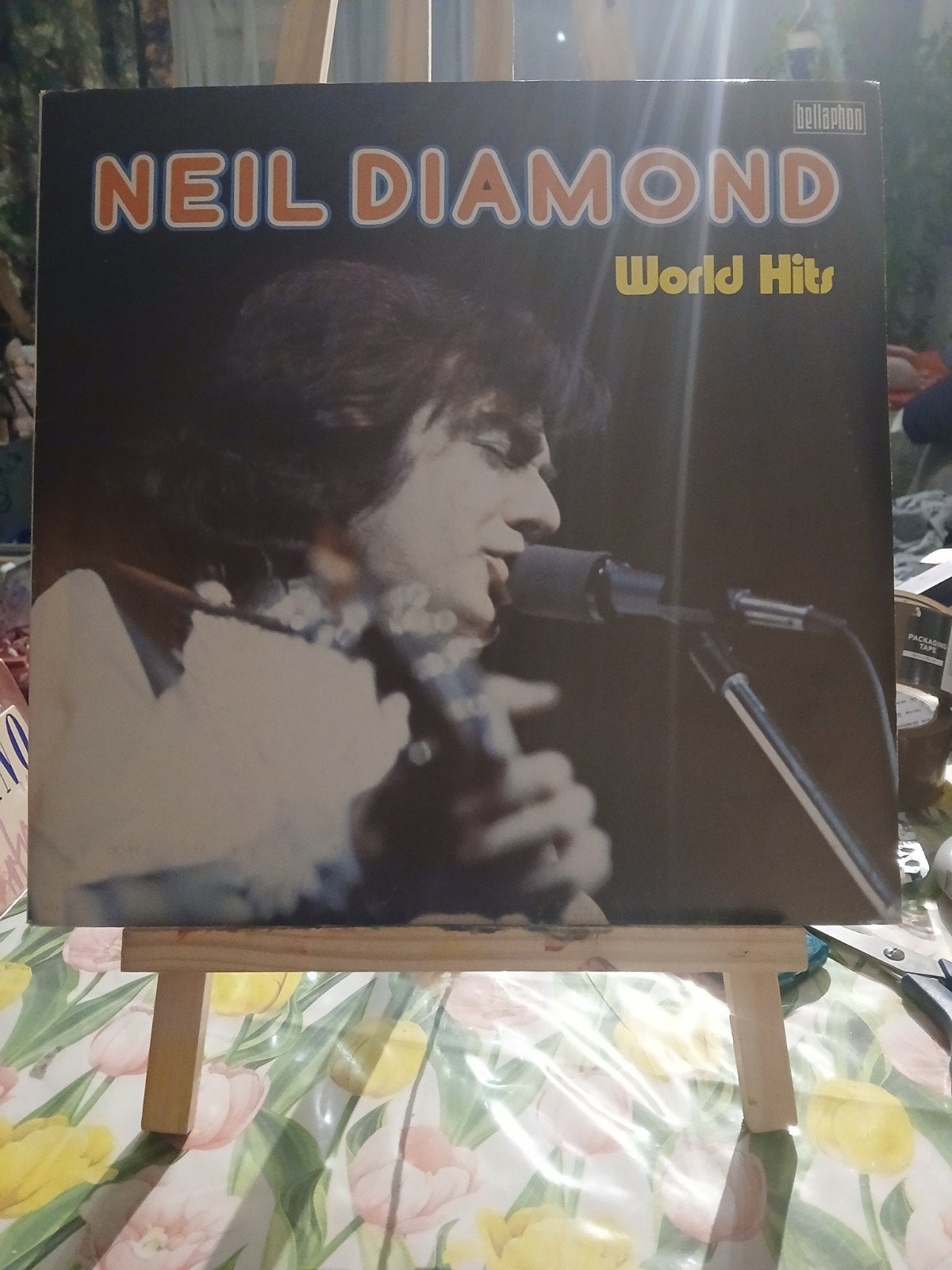 Neil Diamond - World Hits LP (Bellaphon), Cd's en Dvd's, LP, Gebruikt, Pop, Ophalen of Verzenden
