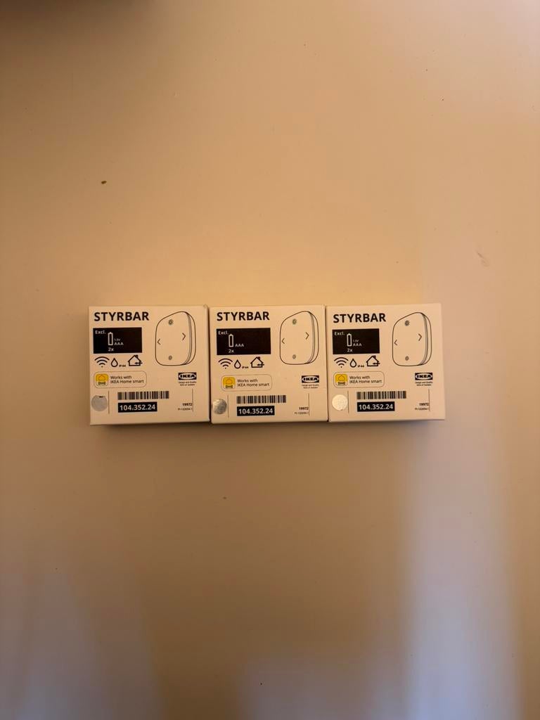 Ikea STYRBAR Afstandsbediening, smart roestvrij staal, Huis en Inrichting, Lampen | Losse lampen, Led-lamp, Minder dan 30 watt